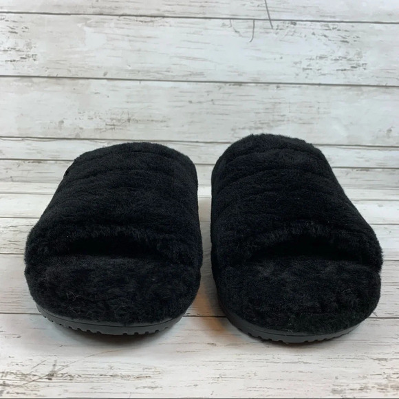 UGG Fluff You Black Slippers main image 5